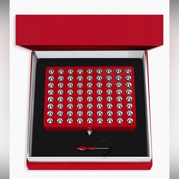 Christian Louboutin Handbags - Christian Louboutin Abracadabra La Palette Refillable Studded Card Holder Mirror